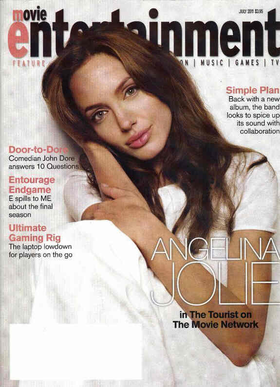 MOVIE ENTERTAINMENT magazine side cover July 2011