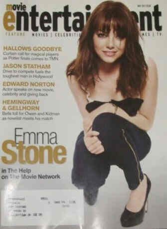 MOVIE ENTERTAINMENT magazine side cover May 2012