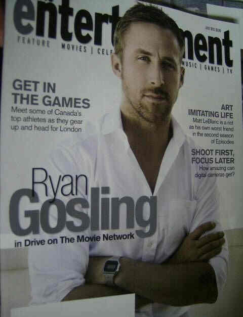 MOVIE ENTERTAINMENT magazine side cover July 2012