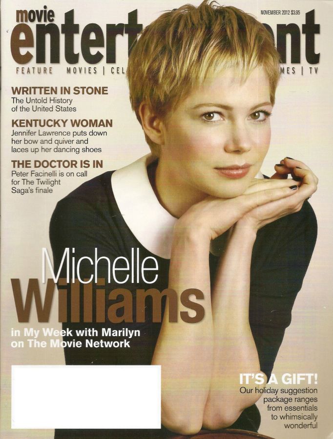 MOVIE ENTERTAINMENT magazine side cover November 2012