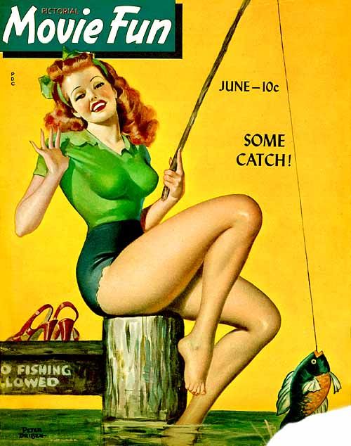 PICTORIAL MOVIE FUN magazine side cover  Vol 1 # 7 June 1941
