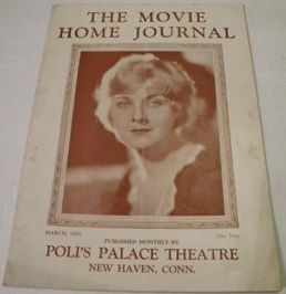 MOVIE HOME JOURNAL | THE magazine side cover March 1925