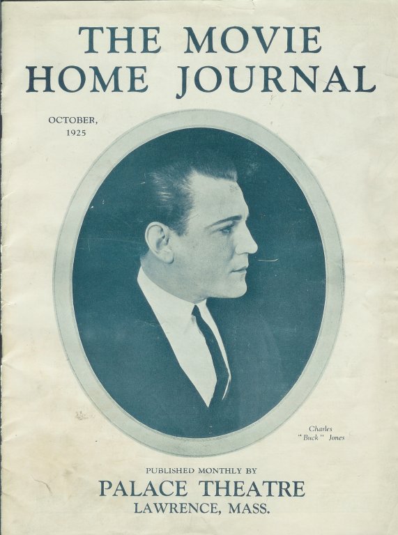MOVIE HOME JOURNAL | THE magazine side cover October 1925