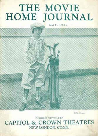 MOVIE HOME JOURNAL | THE magazine side cover May 1926