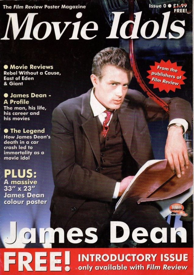 MOVIE IDOLS magazine side cover  1997