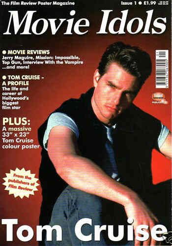 MOVIE IDOLS magazine side cover Issue 1  1997