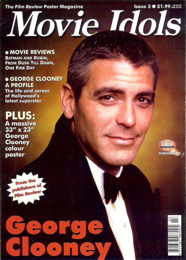 MOVIE IDOLS magazine side cover Issue 3  1997