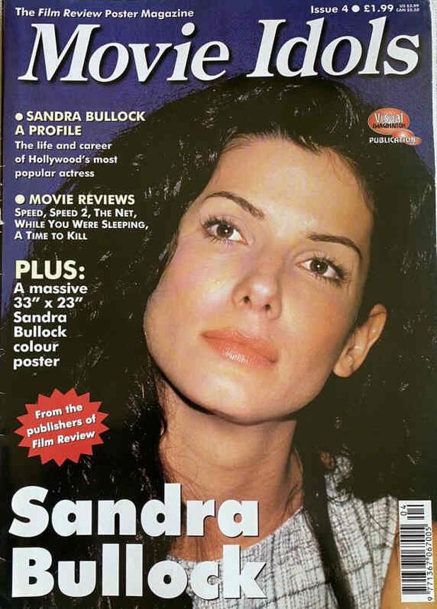 MOVIE IDOLS magazine side cover Issue 4  1997