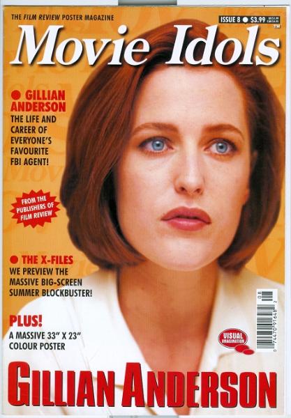 MOVIE IDOLS magazine side cover Issue 8  1998