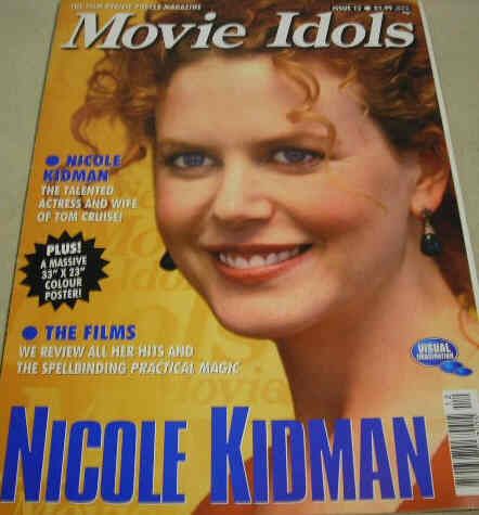 MOVIE IDOLS magazine side cover Issue 12  1999