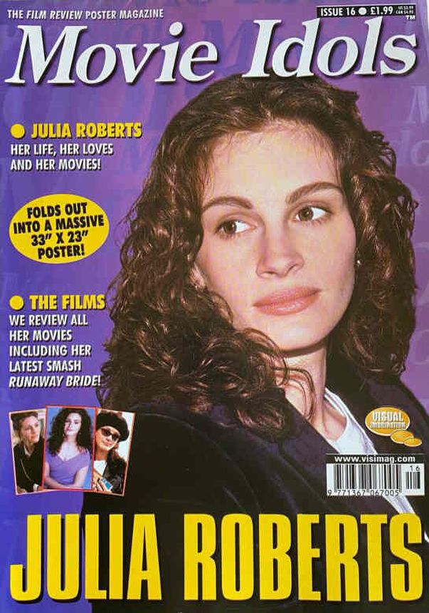 MOVIE IDOLS magazine side cover Issue 16  1999