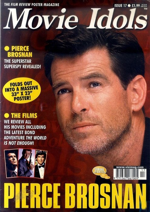 MOVIE IDOLS magazine side cover Issue 17  1999