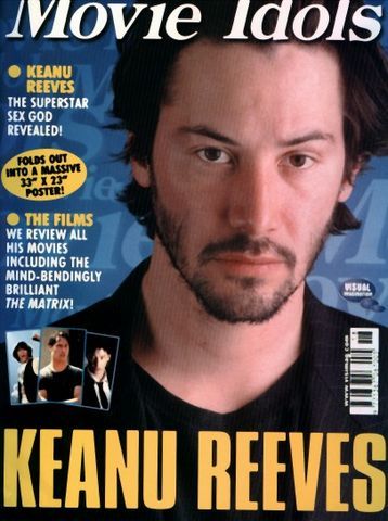 MOVIE IDOLS magazine side cover Issue 18  2000