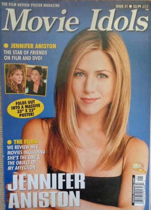 MOVIE IDOLS magazine side cover Issue 21  2001