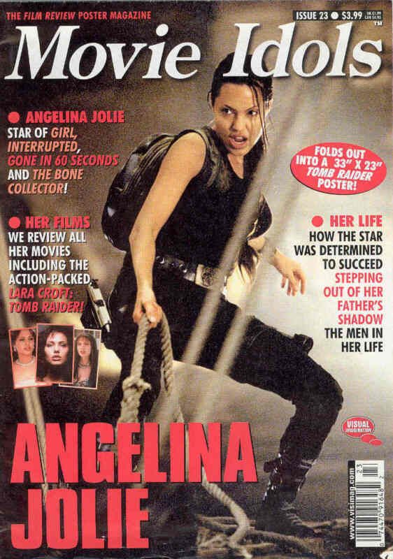 MOVIE IDOLS magazine side cover Issue 23  2001