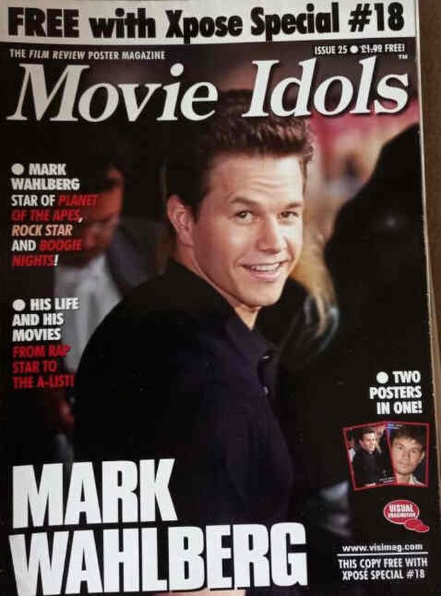 MOVIE IDOLS magazine side cover Issue 25  2001