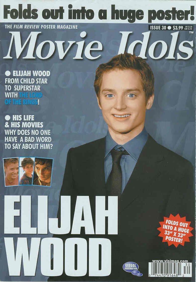 MOVIE IDOLS magazine side cover Issue 30  2002