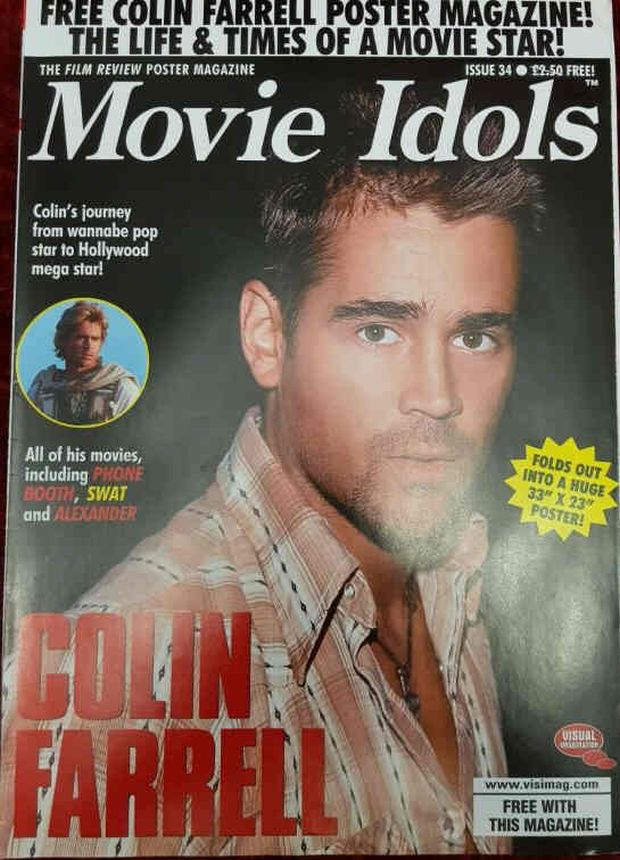 MOVIE IDOLS magazine side cover Issue 34  2004