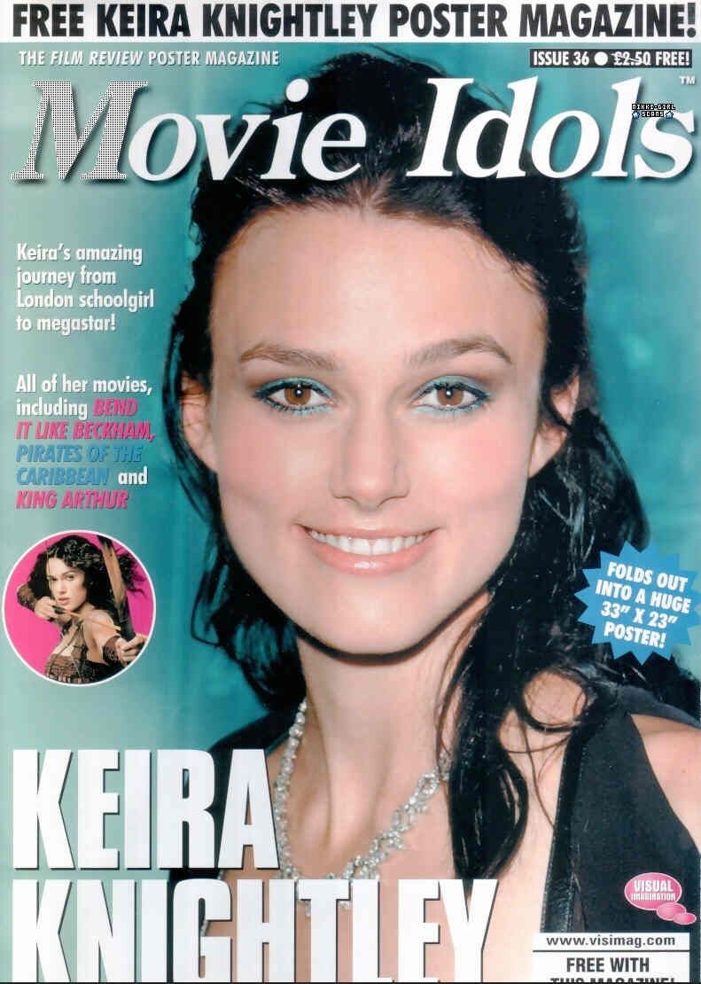MOVIE IDOLS magazine side cover Issue 36  2004