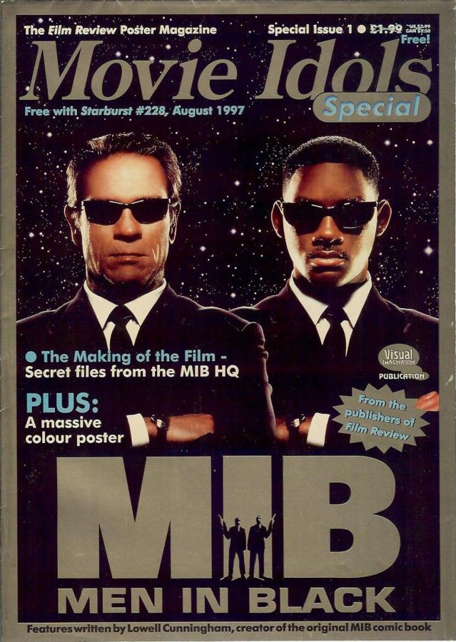 MOVIE IDOLS magazine side cover  Special #1  1997