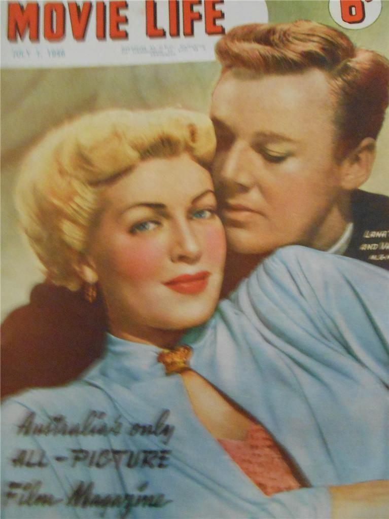MOVIE LIFE (Au) magazine side cover 1 July 1946