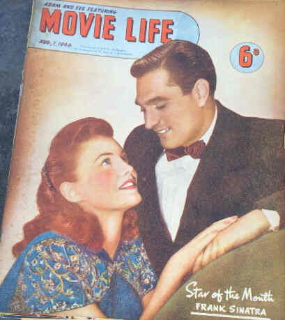 MOVIE LIFE (Au) magazine side cover 1 August 1946