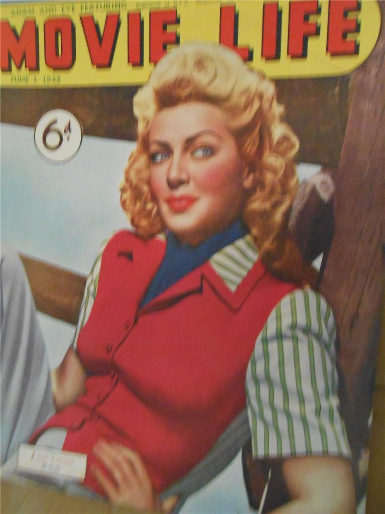 MOVIE LIFE (Au) magazine side cover 1 June 1948