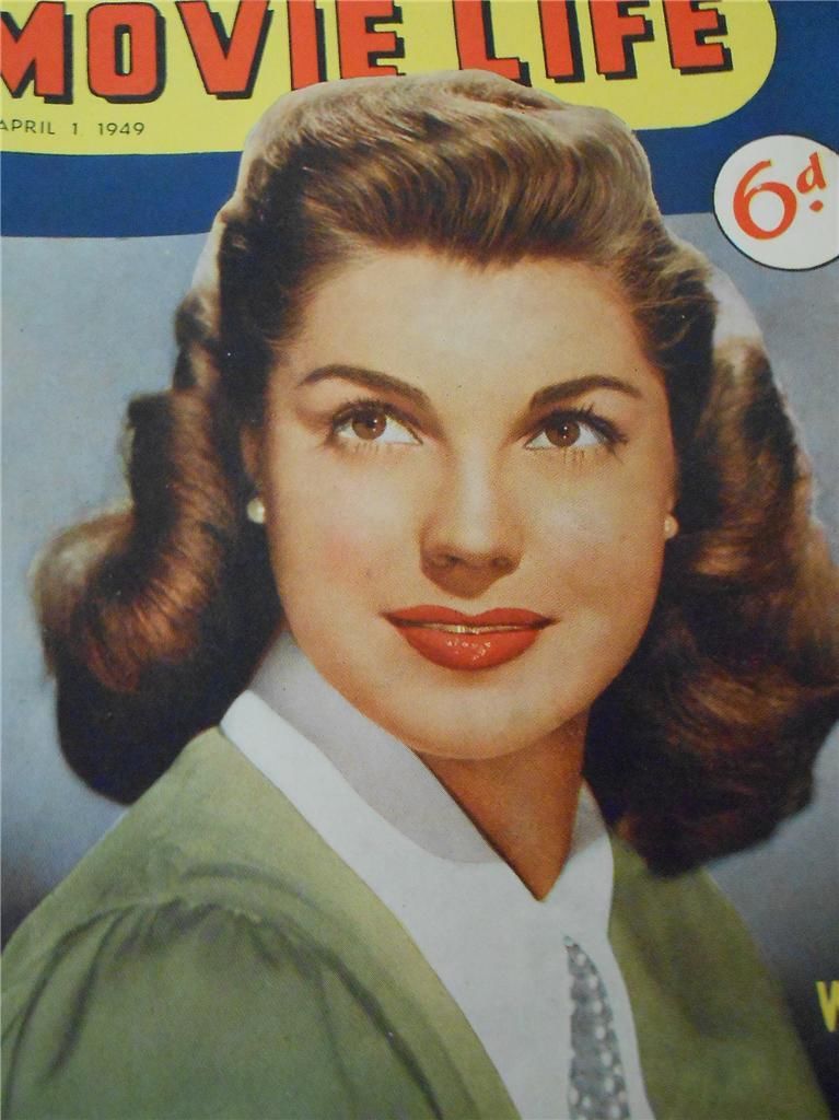 MOVIE LIFE (Au) magazine side cover 1 April 1949