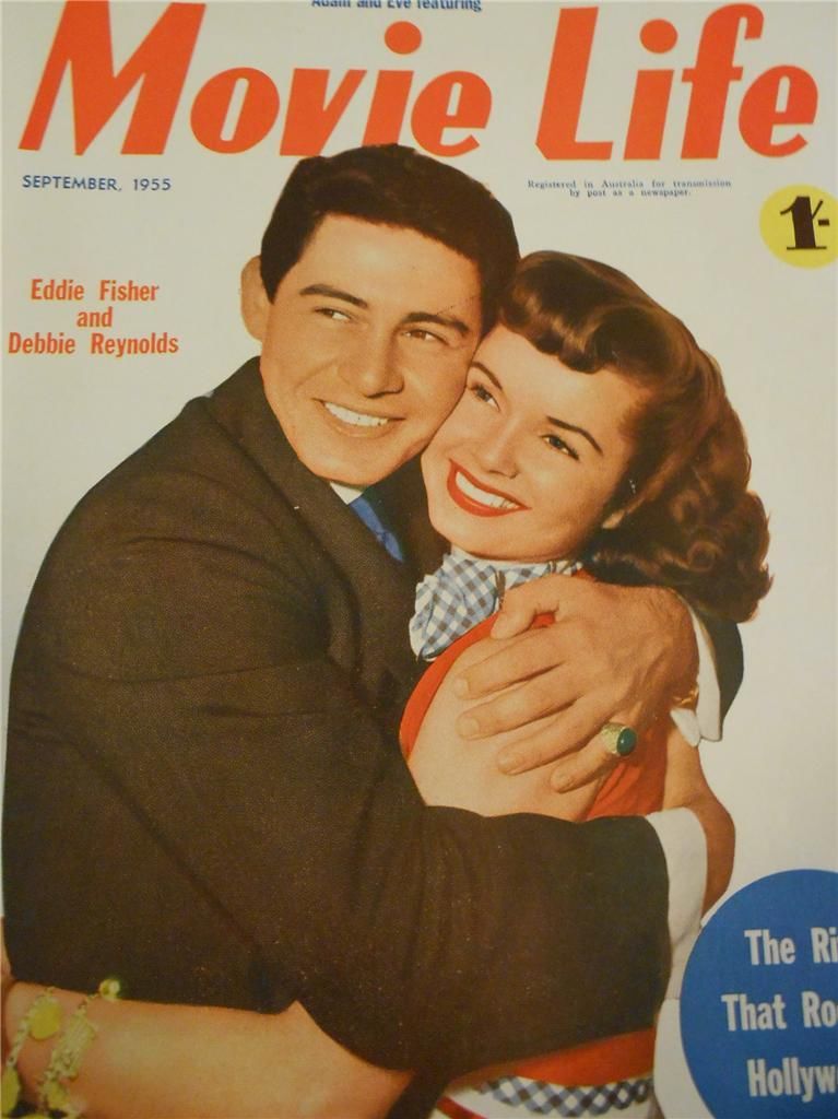MOVIE LIFE (Au) magazine side cover 1 September 1955