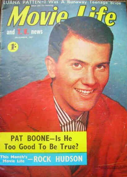 MOVIE LIFE (Au) magazine side cover December 1957