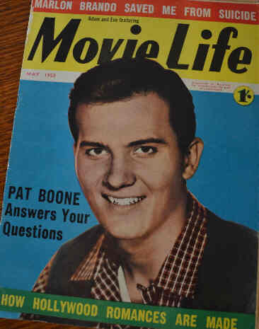 MOVIE LIFE (Au) magazine side cover May 1958