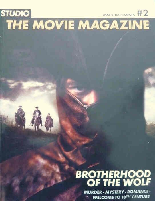 MOVIE MAGAZINE | THE magazine side cover Issue 2  2000