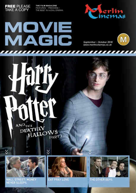 MOVIE MAGIC magazine side cover September/October 2010