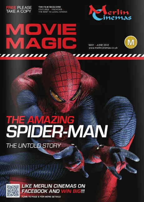 MOVIE MAGIC magazine side cover May/June 2012