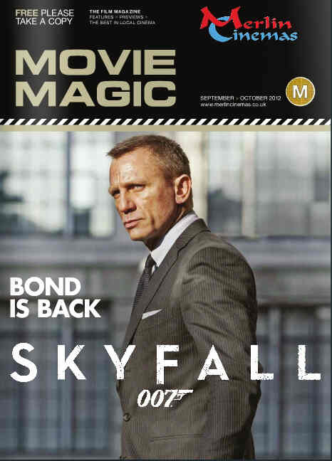 MOVIE MAGIC magazine side cover September/October 2012