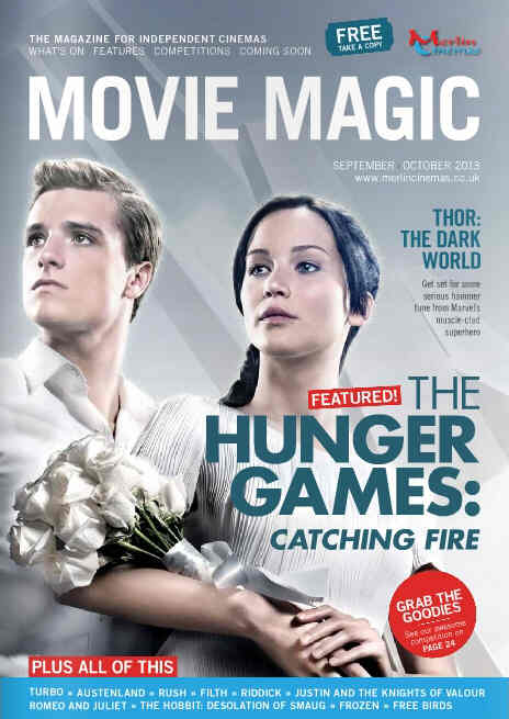 MOVIE MAGIC magazine side cover September/October 2013