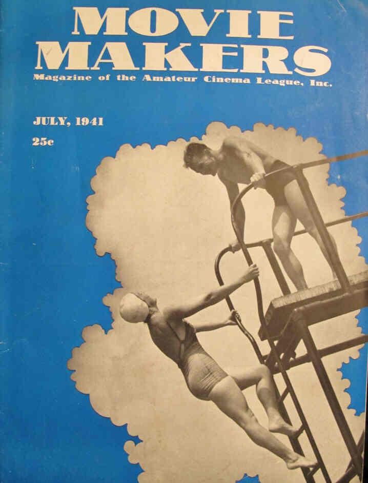 MOVIE MAKERS magazine side cover Issue 199 July 1941