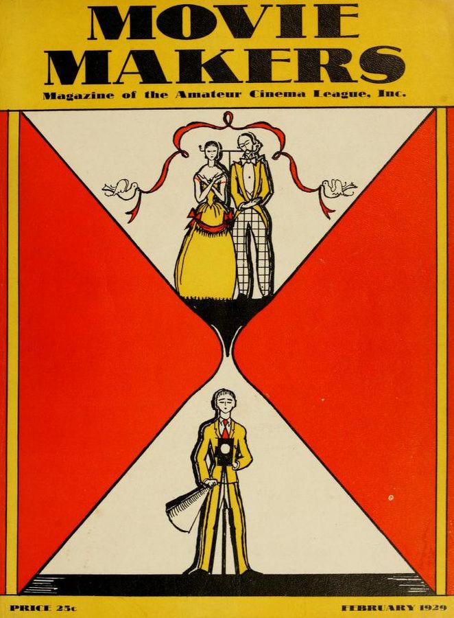 MOVIE MAKERS magazine side cover Issue 26 February 1929