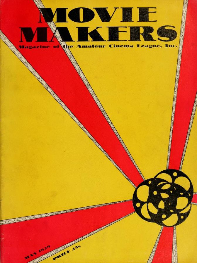 MOVIE MAKERS magazine side cover Issue 29 May 1929
