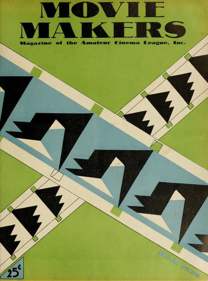 MOVIE MAKERS magazine side cover Issue 30 June 1929