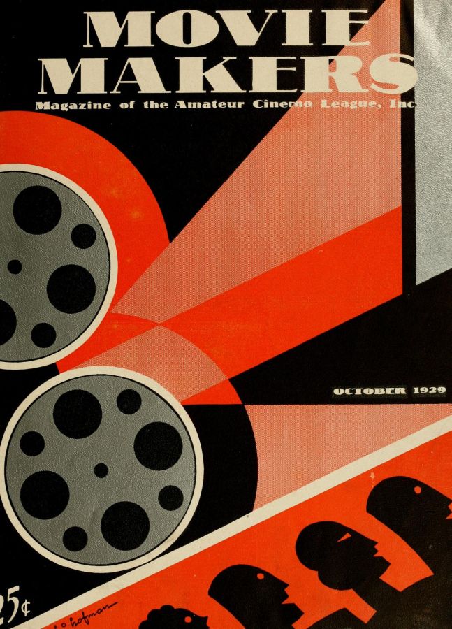 MOVIE MAKERS magazine side cover Issue 34 October 1929