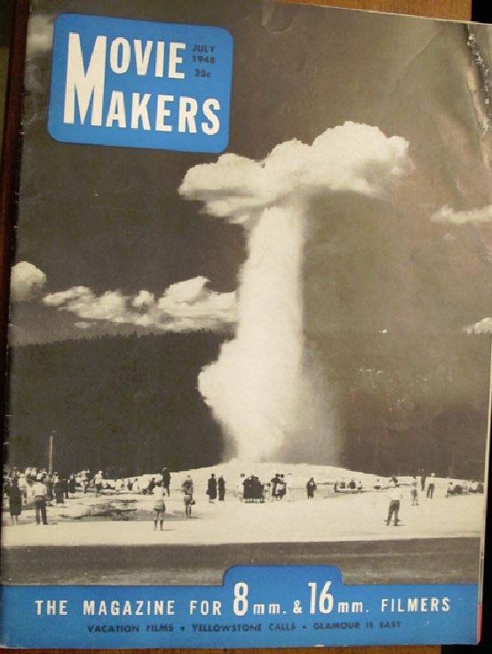 MOVIE MAKERS magazine side cover Issue 271 July 1948