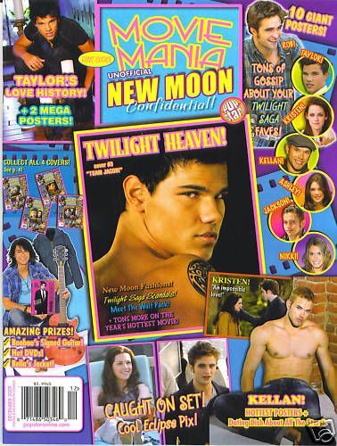 MOVIE MANIA magazine side cover October 2009