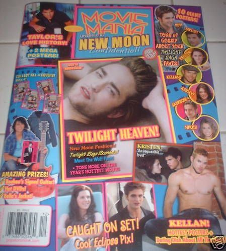 MOVIE MANIA magazine side cover November 2009