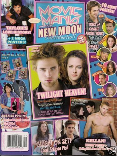 MOVIE MANIA magazine side cover December 2009
