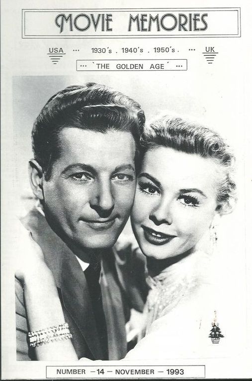MOVIE MEMORIES magazine side cover Issue 14 November 1993