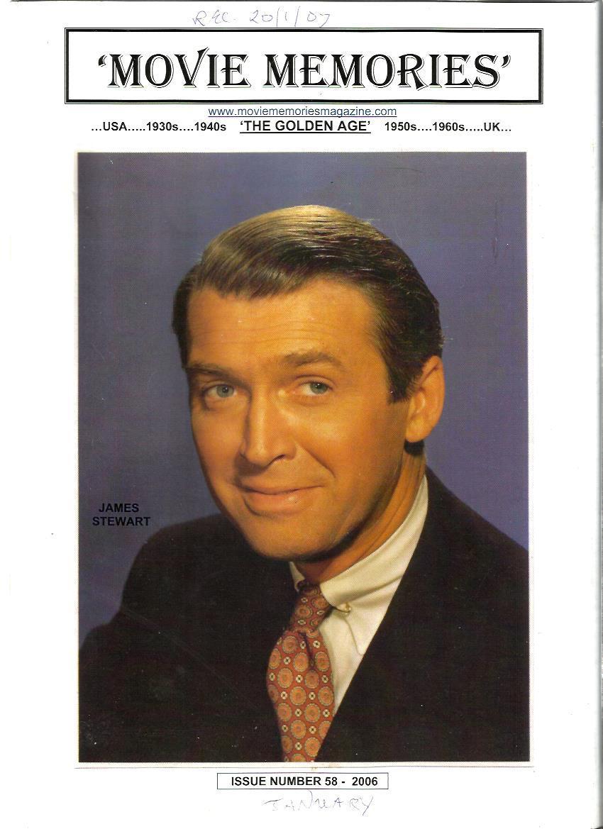 MOVIE MEMORIES magazine side cover Issue 58 Winter 2006