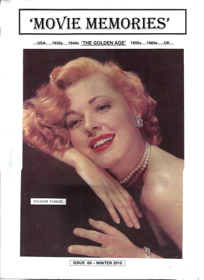 MOVIE MEMORIES magazine side cover Issue 69 Winter 2010
