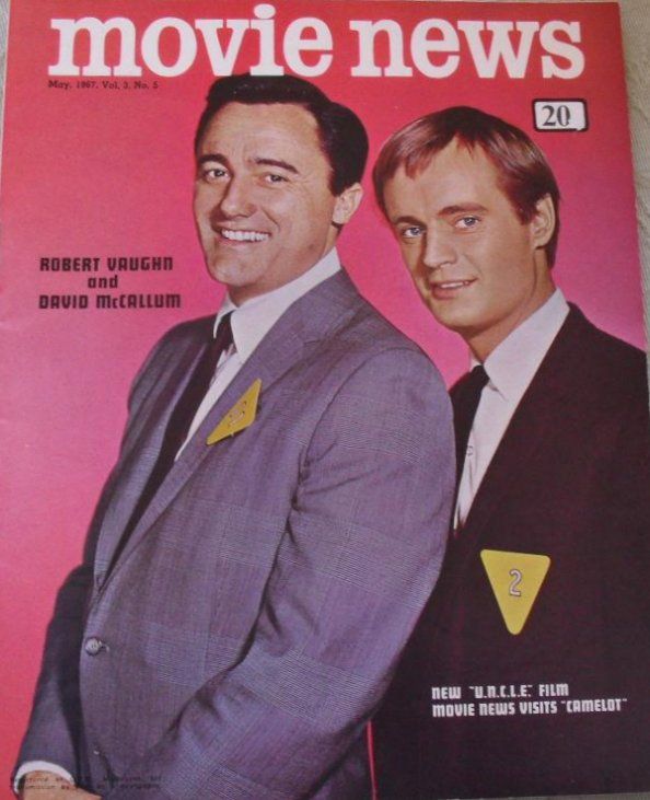 MOVIE NEWS (Au) magazine side cover  Vol 3 # 5 May 1967