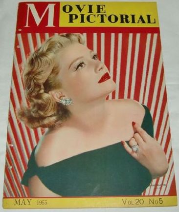 MOVIE PICTORIAL (JP) magazine side cover  Vol 20 # 5 May 1955